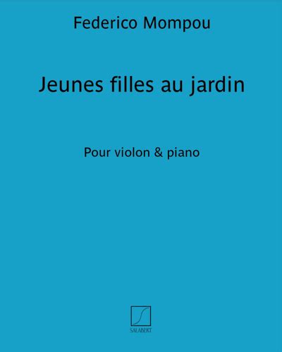 Jeunes filles au jardin from Scènes d enfants Sheet Music by