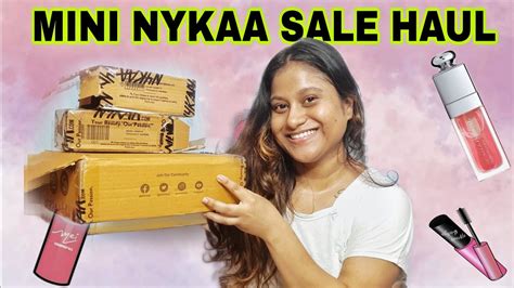 MINI NYKAA HAUL Diwali Sale Haul YouTube