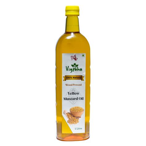 Prevent Bp Cold Pressed Yellow Mustard Oil Packaging Size Ltr Drum