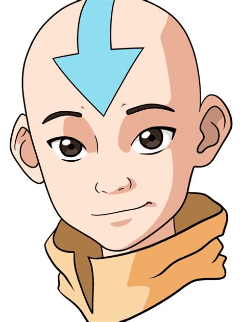 Easy Aang From Avatar The Last Airbender Step By Step Tutorial Easy