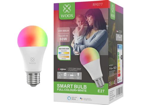 Żarówka LED Woox Smart E27 RGB CCT