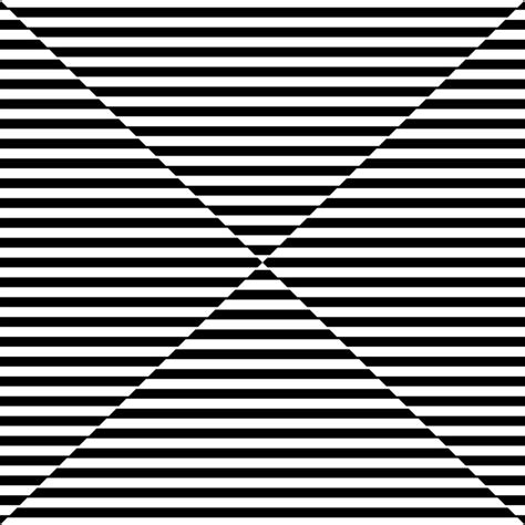 Abstract black horizontal line pattern mirage on white background ...