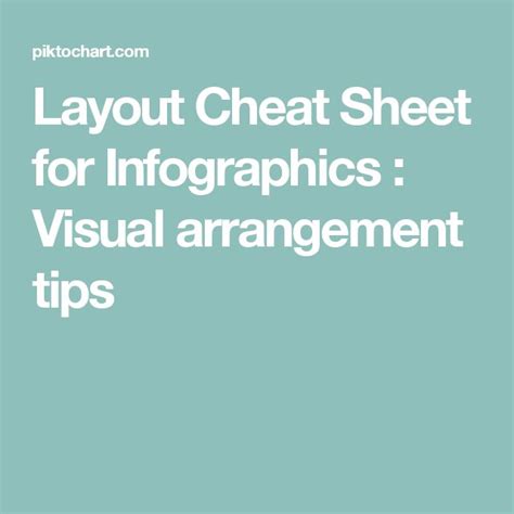 Infographic Layout Cheat Sheet Plus Templates You Can Edit