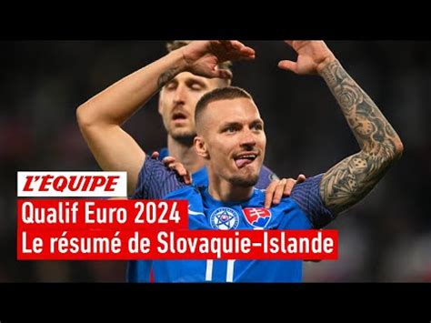 Qualif La Slovaquie Qualifi E Apr S Une Victoire Probante Contre