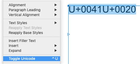 Keyboard Shortcut For Inserting Unicode Glyphs Adobe InDesign