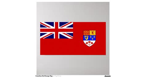 Canadian Red Ensign flag | Zazzle