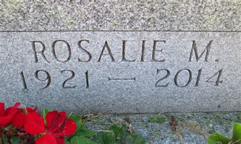 Rosalie Mary Rosebud Faust King Find A Grave Memorial