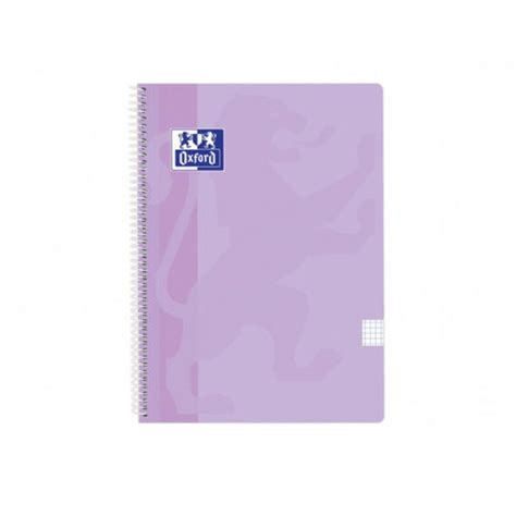 Compra Cuaderno Espiral Oxford Classic Tapa Plastico Folio Hojas