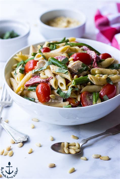 Chicken Pesto Pasta Salad The Beach House Kitchen