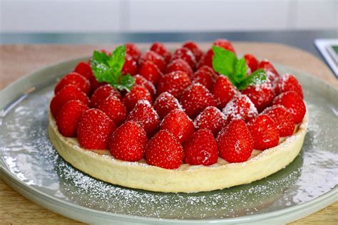 Tarte aux fraises facile en 3 étapes HerveCuisine