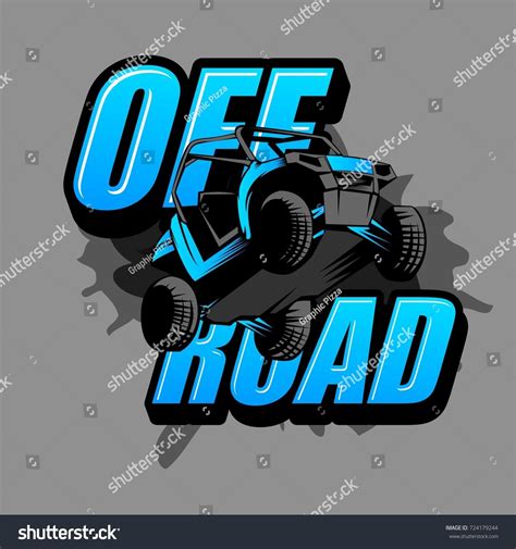 Offroad Car Logo Safari Suv Expedition Stock Vector Royalty Free