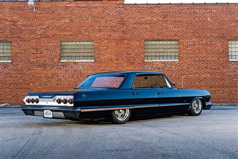 Custom Restomod Four-Door 1963 Chevy Impala