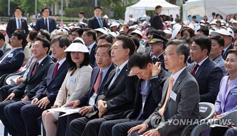 재외동포청 개청 기념행사 참석한 윤석열 대통령 연합뉴스