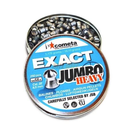 Chumbos Jsb Jumbo Exact Heavy Cal 5 5mm X250un Aventureros