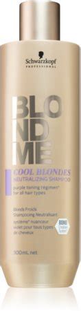 Schwarzkopf Professional Blondme Cool Blondes Shampoo Anti Giallo Per