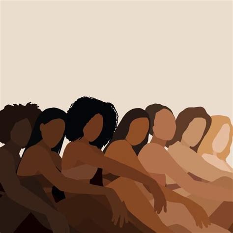 Black Art Discover Diverse Women Portrait Different Skin Tones