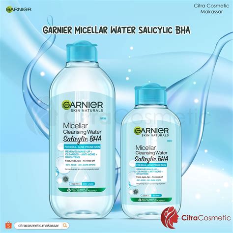 Jual Garnier Micellar Cleansing Water Salicylic Bha Ml Ml