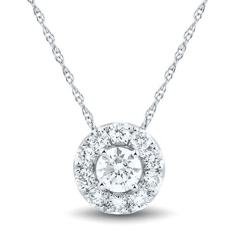 Lab Grown Diamond Halo Pendant | Helzberg Diamonds