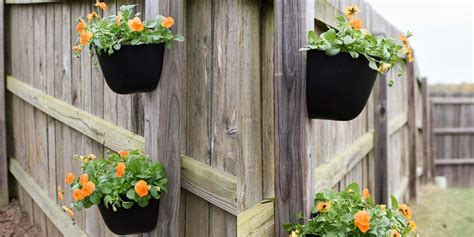 Diy Hanging Fence Planters Atelier Yuwaciaojp