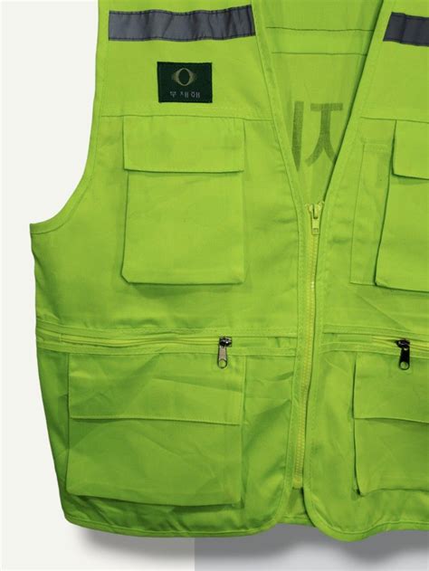 ROMPI CANVAS TACTICAL VEST DONG JIN SAFETY VEST Fesyen Pria