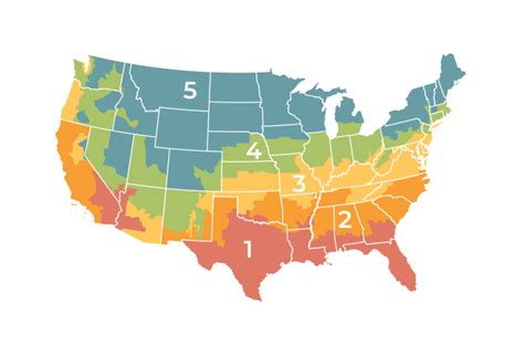 Heating Climate Zone Map