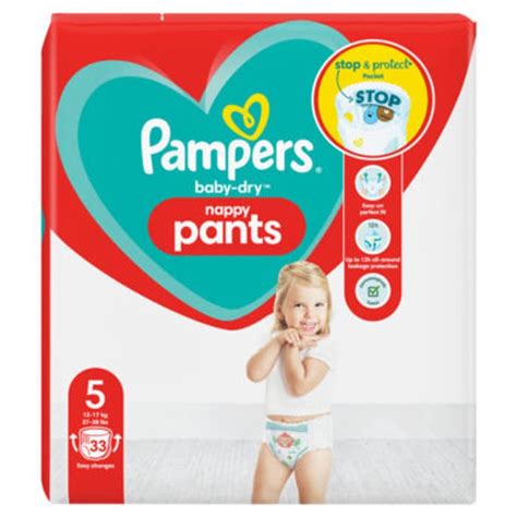 Pampers Baby Dry Size Nappy Pants Essential Pack At Asda