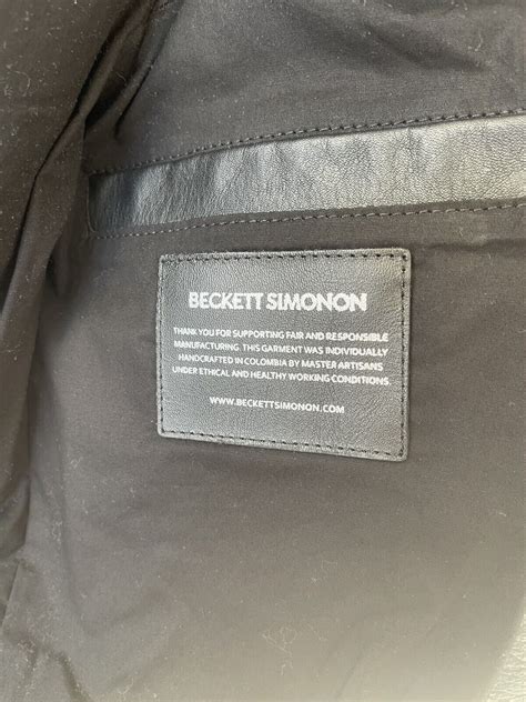 Beckett Simonon Leather Jacket - Gem