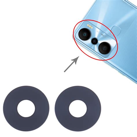 For Infinix Hot 20i X665 10set Back Camera Lens Alexnld