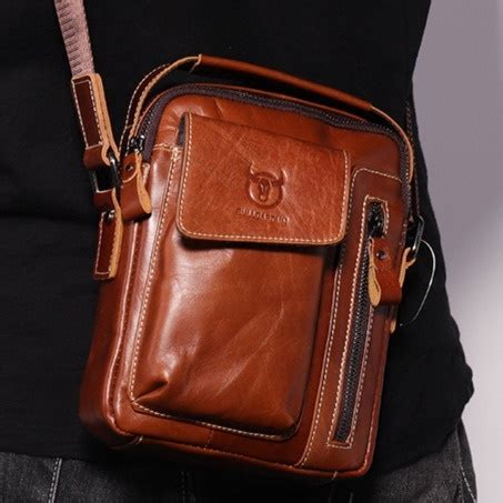 Couro Genu No Masculino Bolsa Comercial Bolsas De Ombro Bolsa Em