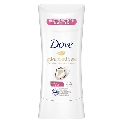 Dove Advanced Care Caring Coconut Antiperspirant Deodorant Stick Shop