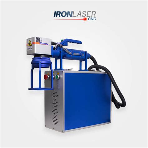 MÁQUINA FIBER LASER CABEÇOTE PORTÁTIL Iron Laser CNC