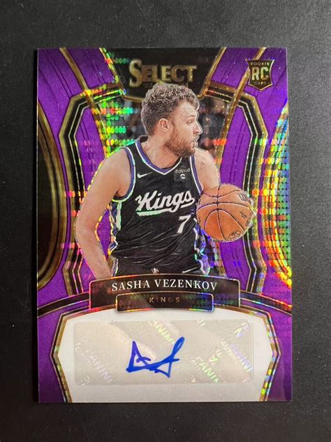 Panini Select Sasha Vezenkov Rc G Select