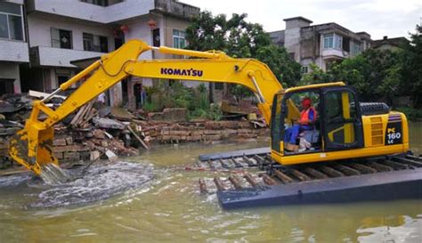 Ae Floating Amphibious Excavator Amphibious Excavator