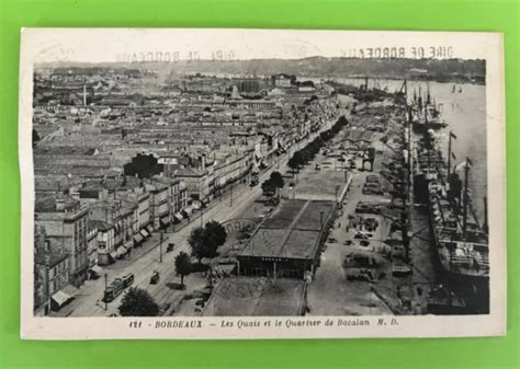 Cpa Bordeaux Les Quais Et Le Quartier De Bacalan Carte Postale