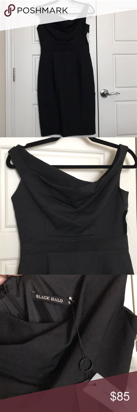 Black Halo Off The Shoulder Sheath Nwt Black Halo Black Halo Dress