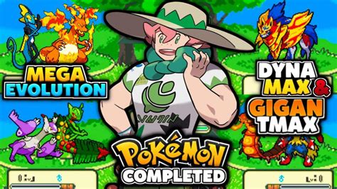 New Completed Pokemon GBA ROM Hack 2021 Pokemon GBA With Gigantamax