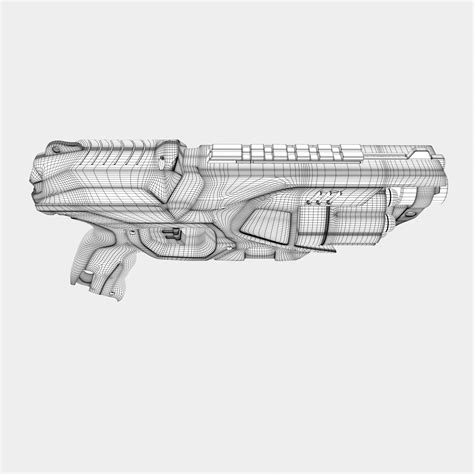 Toy Gun 3d Model Free Download