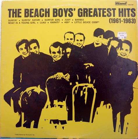 The Beach Boys' Greatest Hits (1961-1963) | Discogs