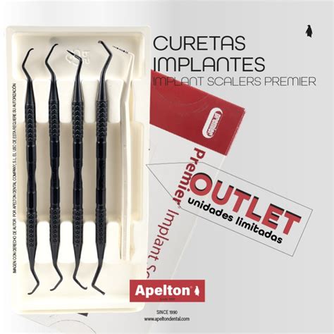 Set Curetas Periodontales Implant Premier Apelton Dental