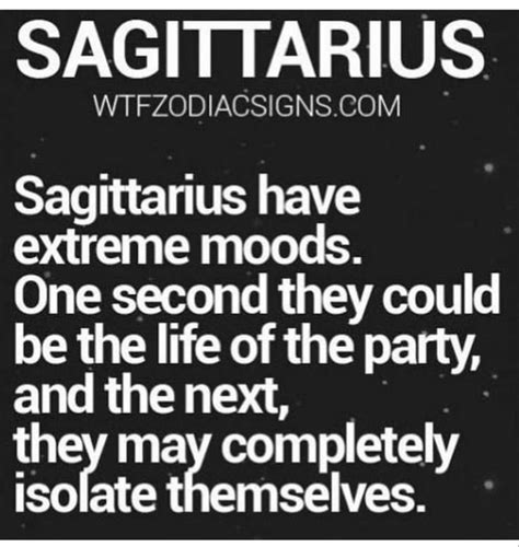 The Zodiac Sign Sagittarius Has Extreme Mods One Second They Could Be