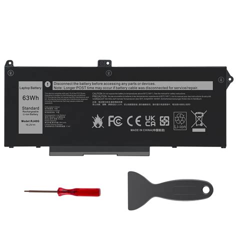 Rj G Battery V For Dell Latitude Precision