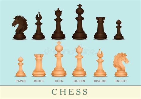 Chess And Chess Board Set Chessmen Banner Realistic Drawing Black