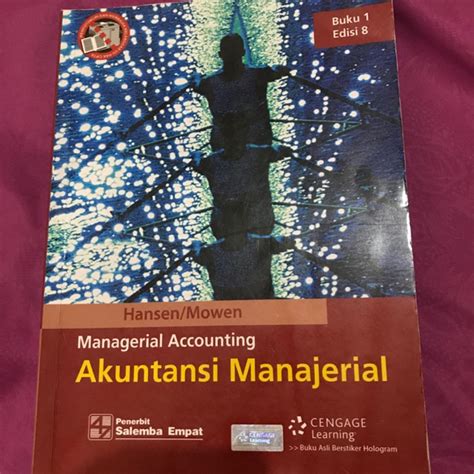 Jual Buku Bekas Akuntansi Manajerial Edisi 8 Buku 1 Salemba Empat