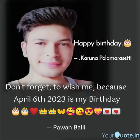 Happy birthday Quotes Writings by करण आपक YourQuote