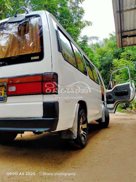 Nissan Caravan Used 1999 Diesel Negotiable Sri Lanka