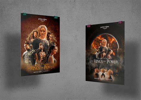 The Rings of Power Design Poster on Behance