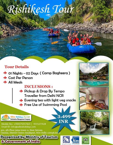 Rishikesh Tour Package Night Days At Rs Person In New Delhi