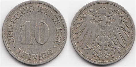 Kaiserreich Pfennig A Gro Er Adler Kupfer Nickel Fast Sehr