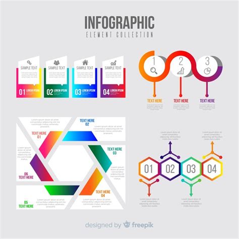 Colecci N Elementos Infograf A Planos Vector Gratis The Best