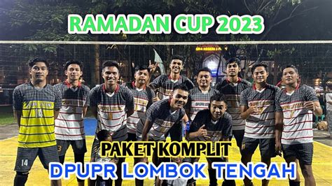 RAMADAN CUP 2023 DPUPR LOTENG VS POLRES LOTENG YouTube